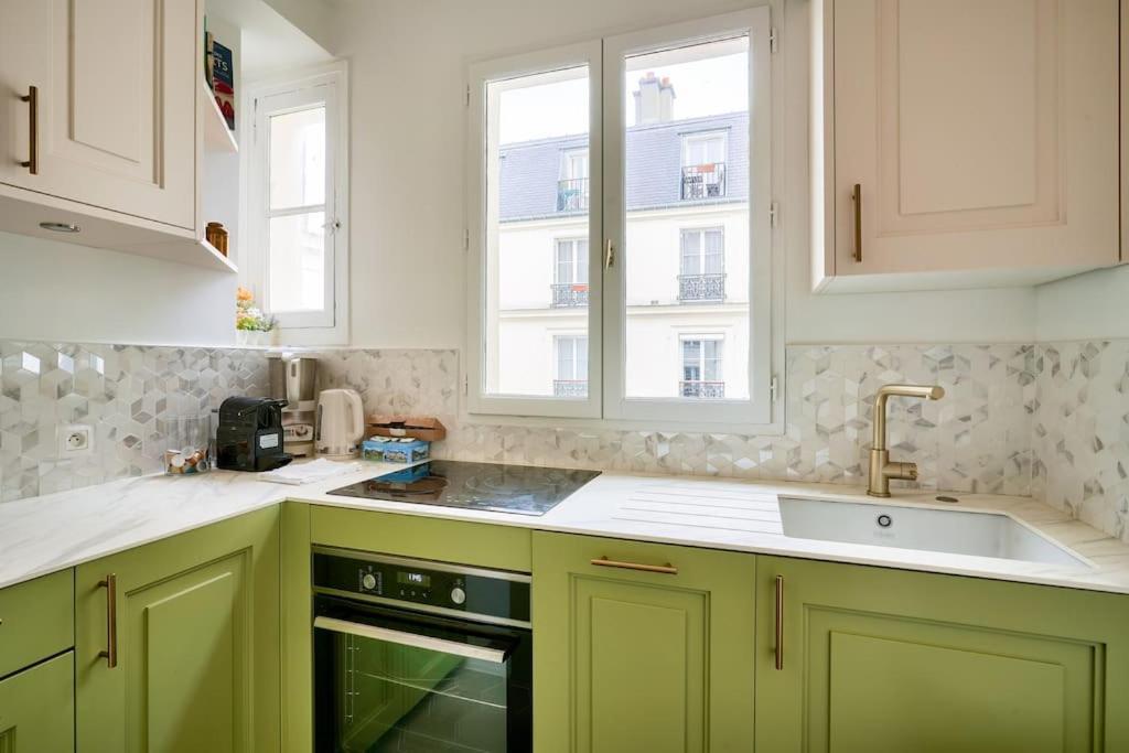 Superbe Appartement A 2 Min A Pied De La Station De Metro Paris Exterior foto